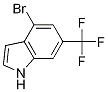 1H-Indole, 4-broMo-6-(trifluoroMethyl)-