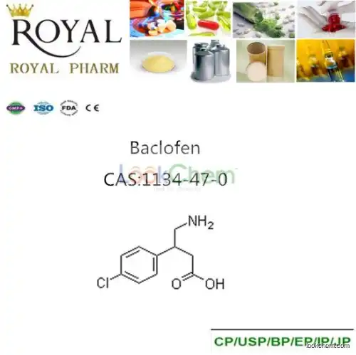 Baclofen manufacture