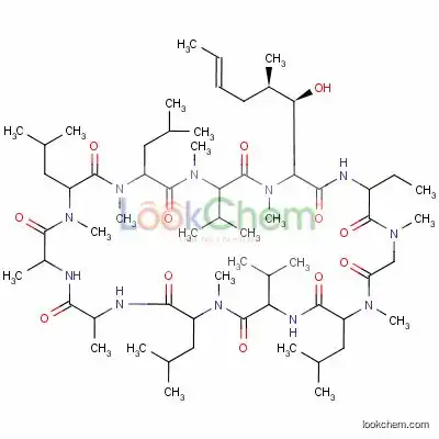 Lower price manufacturer 99% Cyclosporin A cas no.:59865-13-3