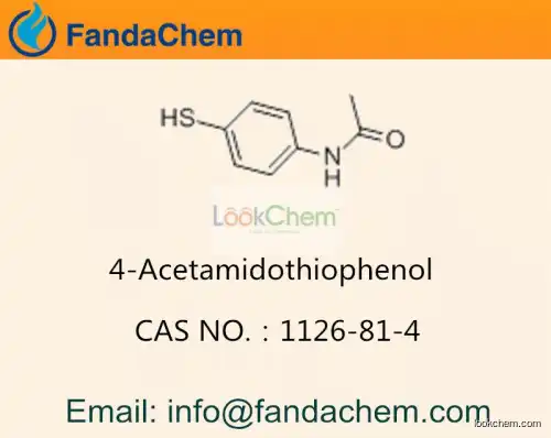 4-Acetamidothiophenol / C8H9NOS cas  1126-81-4 (Fandachem)
