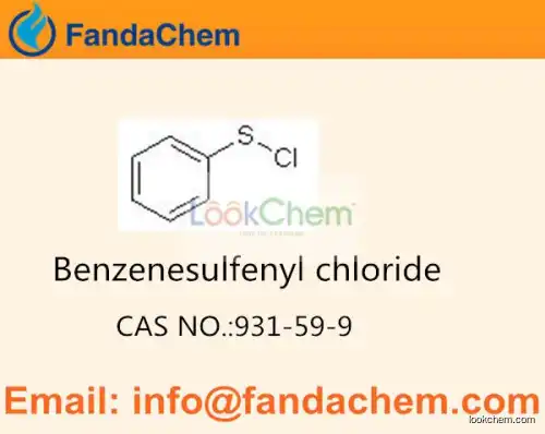 Benzenesulfenylchloride,Phenylsulfenylchloride cas no 931-59-9