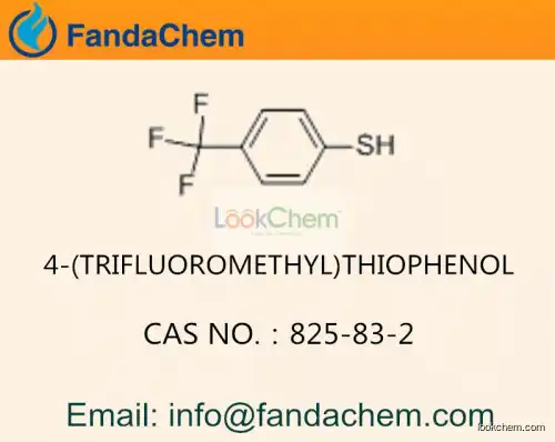 4-(Trifluoromethyl)thiophenol  / C7H5F3S cas  825-83-2 (Fandachem)