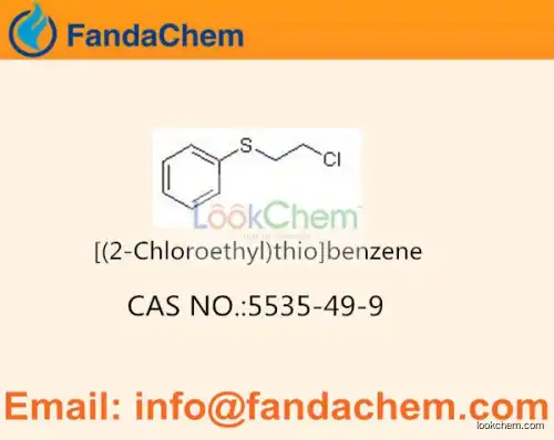 [(2-Chloroethyl)thio]benzene ,2-CHLOROETHYL PHENYL SULFIDE cas no 5535-49-9