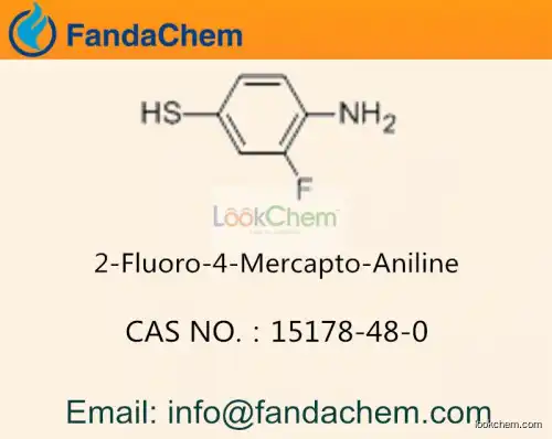 2-FLUORO-4-THIOANILINE  / C6H6FNS cas no 15178-48-0 (Fandachem)