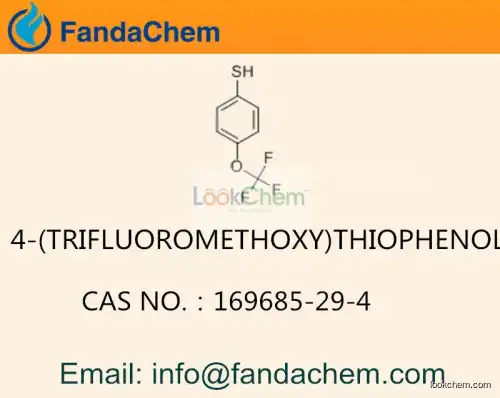 4-(Trifluoromethoxy)thiophenol /  C7H5F3OS  cas  169685-29-4 (Fandachem)