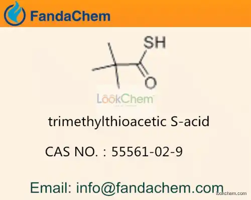 trimethylthioacetic S-acid  / C5H10OS  cas  55561-02-9 m( Fandachem)