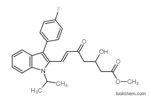 CAS No. 93957-52-9 (3-Methyl(E)-7-[3-(4-fluorophenyl)-1-methylethyl-indol-2-yl]-3-hydroxy-5-oxohept-6-enoate )