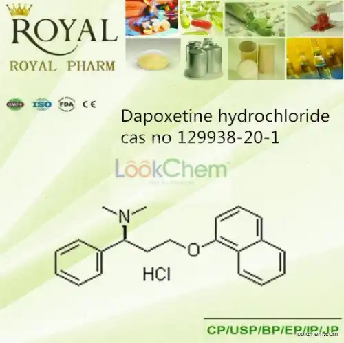 Dapoxetine hydrochloride cas no 129938-20-1