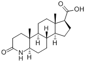 4-Aza-5α-androstan-3-one-17β-carboxylic acid