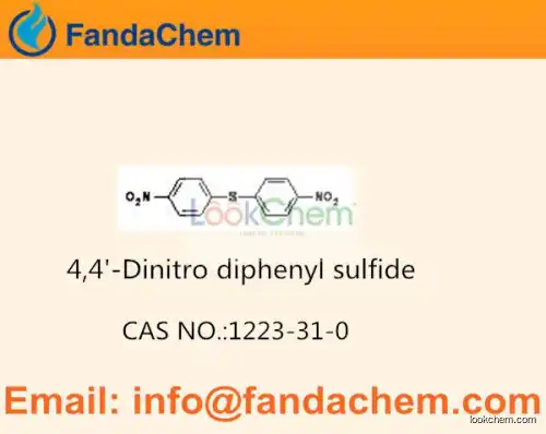 Bis(4-nitrophenyl) sulfide cas no  1223-31-0