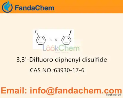 BIS(3-FLUOROPHENYL)DISULPHIDE cas no 63930-17-6  (Fandachem)