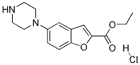 5-(1-Piperazinyl)-2-benzofurancarboxylic acid ethyl ester hydrochloride