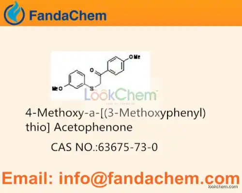 4-METHOXY-A-((3-METHOXY PHENYL)THIO)ACETOPHENONE cas  63675-73-0 (Fandachem)