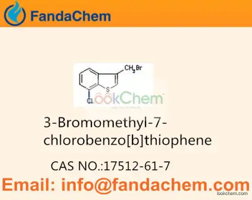 3-(bromomethyl)-7-chloro benzo[b]thiophene,3-Bromomethyl-7-chlorobenzo[b]thiophene,cas no 17512-61-7