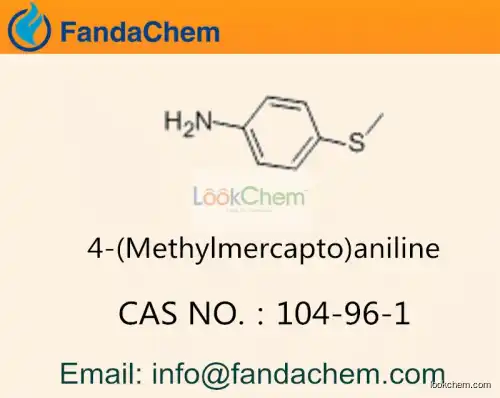 4-(Methylmercapto)aniline cas  104-96-1 (Fandachem)