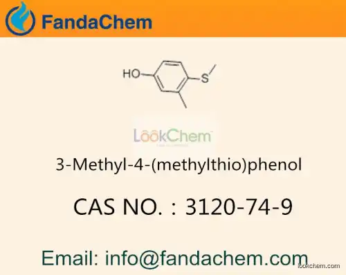 3-Methyl-4-(methylthio)phenol cas  3120-74-9 (Fandachem)