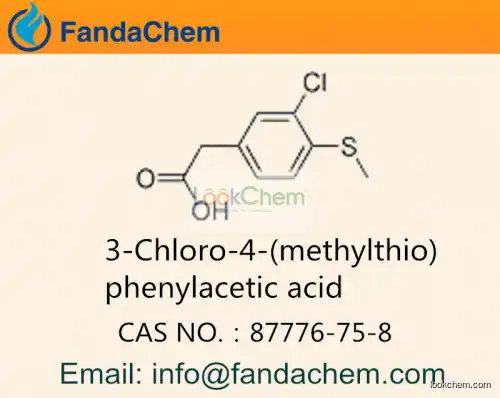 3-Chloro-4-(methylthio)phenylacetic acid CAS 87776-75-8 (Fandachem)