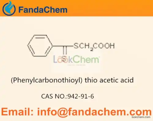 (Phenylcarbonothioyl) thio acetic acid cas  942-91-6 (Fandachem)