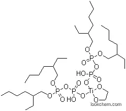 TCA-K238S Titanium IV bis(dioctyl)pyrophosphato-O,ethylenediolato(adduct)bis(dioctyl)hydrogenphospite (CAS No. 65467-75-6)
