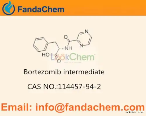 N-(2-Pyrazinylcarbonyl)-L-phenylalanine ,S)-3-PHENYL-2-[(PYRAZIN-2-YLCARBONYL)AMINO] PROPANOIC ACID,Bortezomib intermediate,cas  114457-94-2