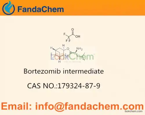 (aR,3aS,4S,6S,7aR)-Hexahydro-3a,8,8-trimethyl-alpha-(2-methylpropyl)-4,6-methano-1,3,2-benzodioxaborole-2-methanamine 2,2,2-trifluoroacetate ,Bortezomib intermediate,cas no  179324-87-9