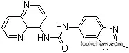 N-(2-Methyl-6-benzoxazolyl)-N'-1,5-naphthyridin-4-ylurea