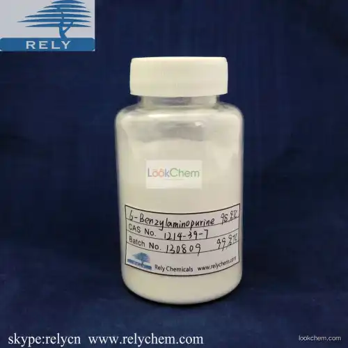 6-BA 6BA 6-benzylaminopurine 99% 98%TC 1%SP2%SP CAS No.: 1214-39-7 PGR