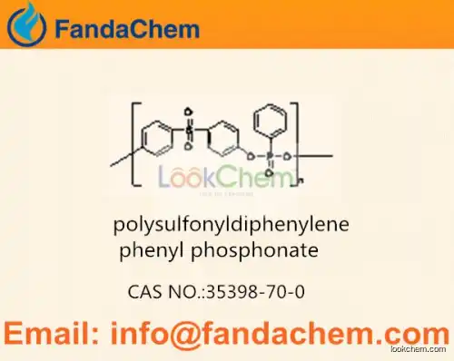 Poly[oxy(phenylphosphinylidene)oxy-1,4-phenylenesulfonyl-1,4-phenylene] cas 35398-70-0 (Fandachem)