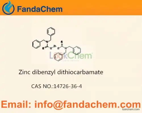 Zinc dibenzyldithiocarbamate cas  14726-36-4 (Fandachem)
