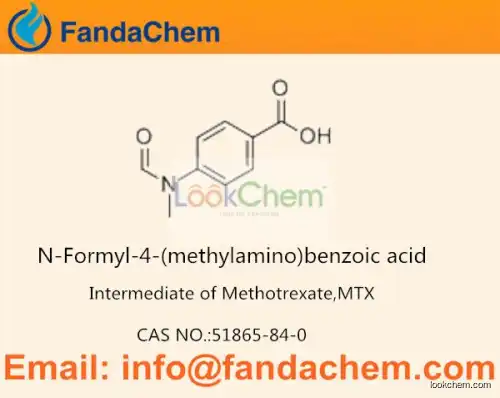 N-Formyl-4-(methylamino)benzoic acid, Intermediate of Methotrexate,MTX, cas no  51865-84-0