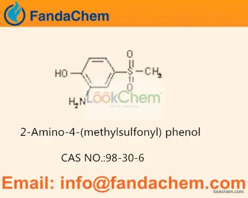 2-Amino-4-(methylsulfonyl)phenol cas  98-30-6 (Fandachem)