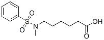 6-(Benzenesulfonyl-methyl-amino)-hexanoic acid