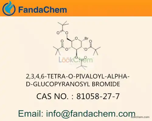 Tetra-o-pivaloyl-alpha-D-glucopyranosyl bromide cas  81058-27-7 (Fandachem)