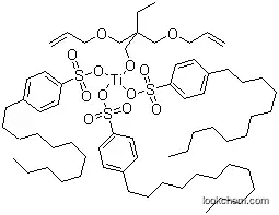 TCA-L09 Titanium IV 2, 2(bis 2-propenolatomethyl)butanolato, tris(dodecyl)benzenesulfonato-O(CAS No:103406-74-2)