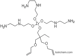 ZCA-N44 Zirconium IV 2, 2(bis-2-propenolatomethyl)butanolato, tris(2-ethylenediamino)ethylato(CAS No:103373-95-1)