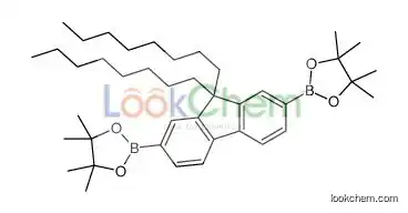 2-[9,9-dioctyl-7-(4,4,5,5-tetramethyl-1,3,2-dioxaborolan-2-yl)fluoren-2-yl]-4,4,5,5-tetramethyl-1,3,2-dioxaborolane