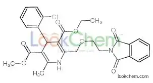 3-o-ethyl 5-o-methyl 4-(2-chlorophenyl)-2-[2-(1,3-dioxoisoindol-2-yl)ethoxymethyl]-6-methyl-1,4-dihydropyridine-3,5-dicarboxylat