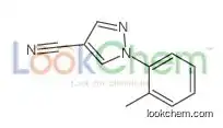 1-(2-methylphenyl)pyrazole-4-carbonitrile
