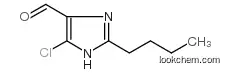 2-butyl-4-chloro-5-formylimidazole