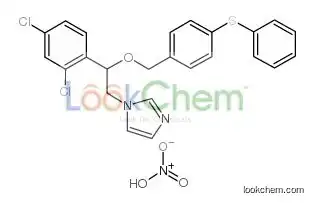 1-[2-(2,4-dichlorophenyl)-2-[(4-phenylsulfanylphenyl)methoxy]ethyl]imidazole,nitric Acid