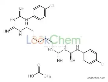 Acetic Acid,(1e)-2-[6-[[amino-[(e)-[amino-(4-chloroanilino)methylidene]amino]methylidene]amino]hexyl]-1-[amino-(4-chloroanilino)