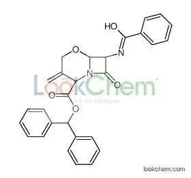Benzhydryl (2r,6r,7r)-7-benzamido-3-methylidene-8-oxo-5-oxa-1-azabicyclo[4.2.0]octane-2-carboxylate