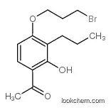 1-[4-(3-bromopropoxy)-2-hydroxy-3-propylphenyl]ethanone