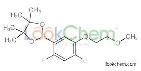 2-(4-chloro-2-fluoro-5-(2-methoxyethoxy)phenyl)-4,4,5,5-tetramethyl-1,3,2-dioxaborolane
