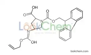 (2r,4s)-1-(9h-fluoren-9-ylmethoxycarbonyl)-4-(prop-2-enoxycarbonylamino)pyrrolidine-2-carboxylic Acid