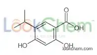2,4-dihydroxy-5-propan-2-ylbenzoic Acid