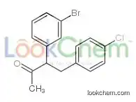 3-(3-bromophenyl)-4-(4-chlorophenyl)butan-2-one