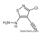 3-chloro-5-hydrazinylisothiazole-4-carbonitrile