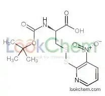 (2s)-2-[(2-methylpropan-2-yl)oxycarbonylamino]-3-[(3-nitropyridin-2-yl)disulfanyl]propanoic Acid