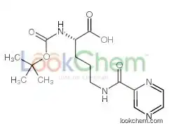 (2s)-2-[(2-methylpropan-2-yl)oxycarbonylamino]-5-(pyrazine-2-carbonylamino)pentanoic Acid